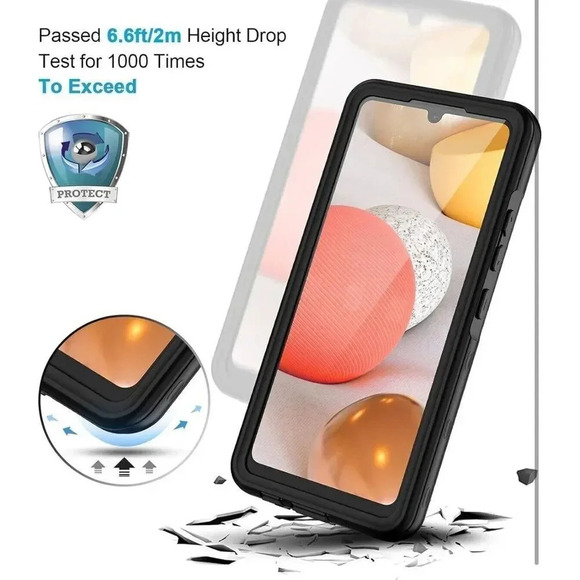 Lanhiem Samsung Galaxy A42 5G Case IP68 Waterproof Dustproof Shockproof Case - Picture 6 of 9
